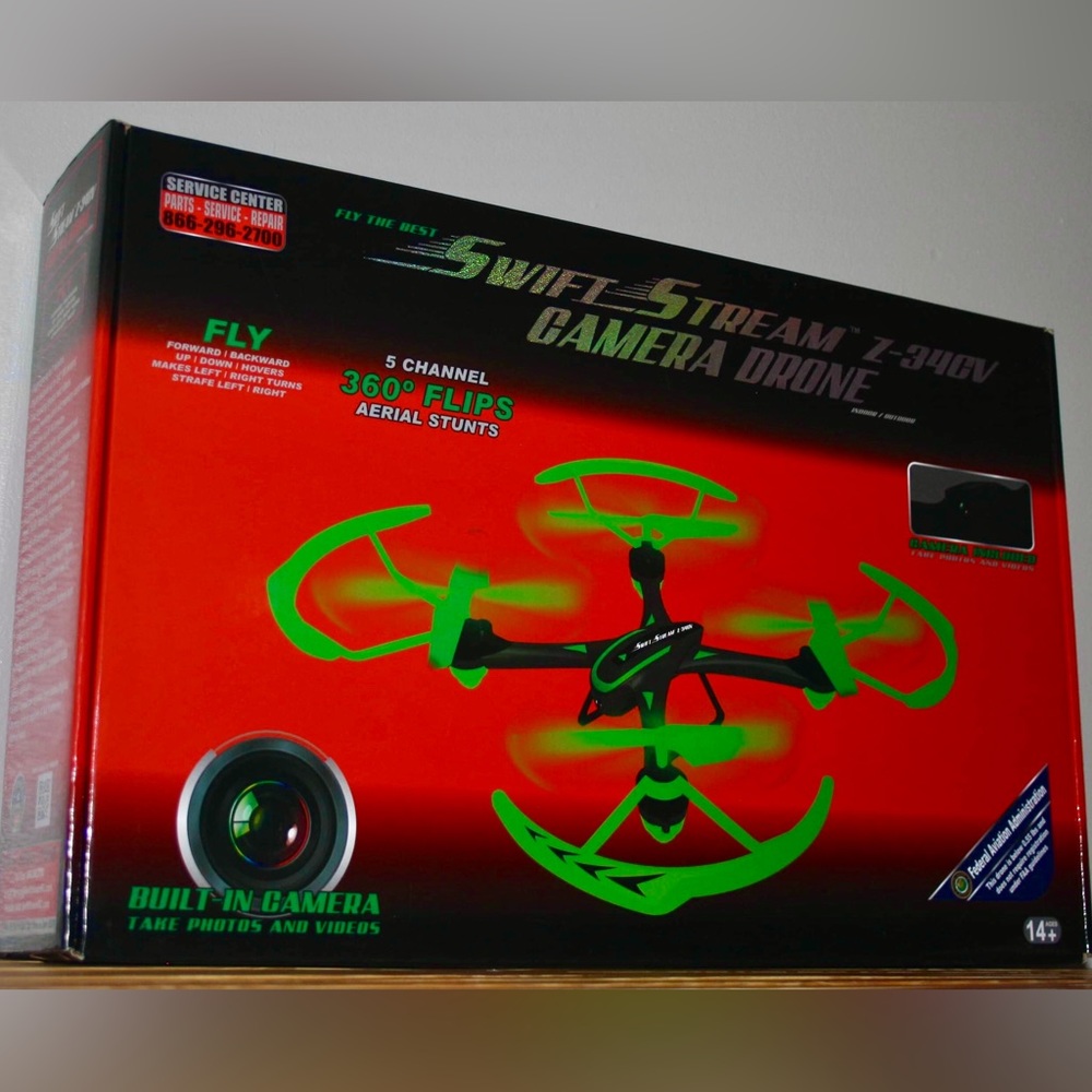 Camera Drone - Swift Stream Z-34CV - Brand New